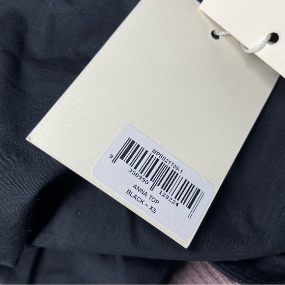 NEW Anthropologie Magali Pascal XS Extra Small Anna Puff Sleeve Belted Blouse - Picture 7 of 10